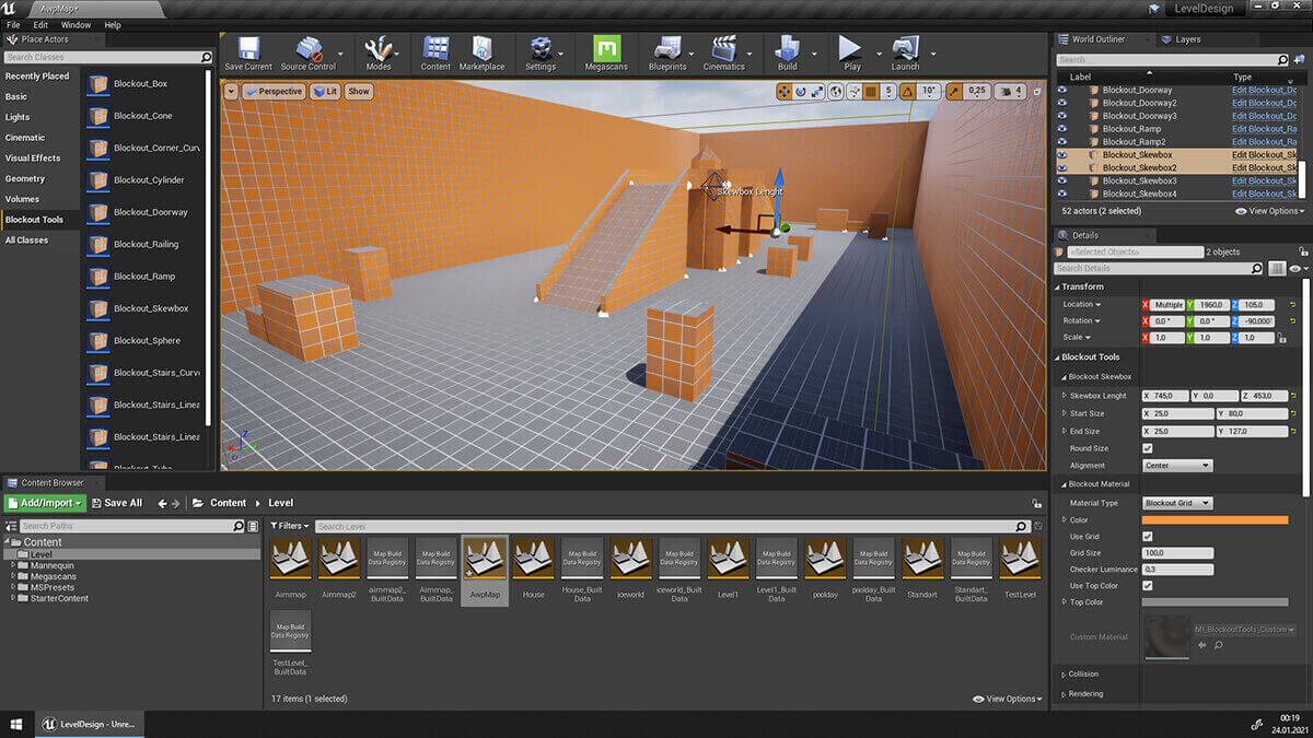 Unreal Engine Level Design - Software, Design, AI & Game Development ...