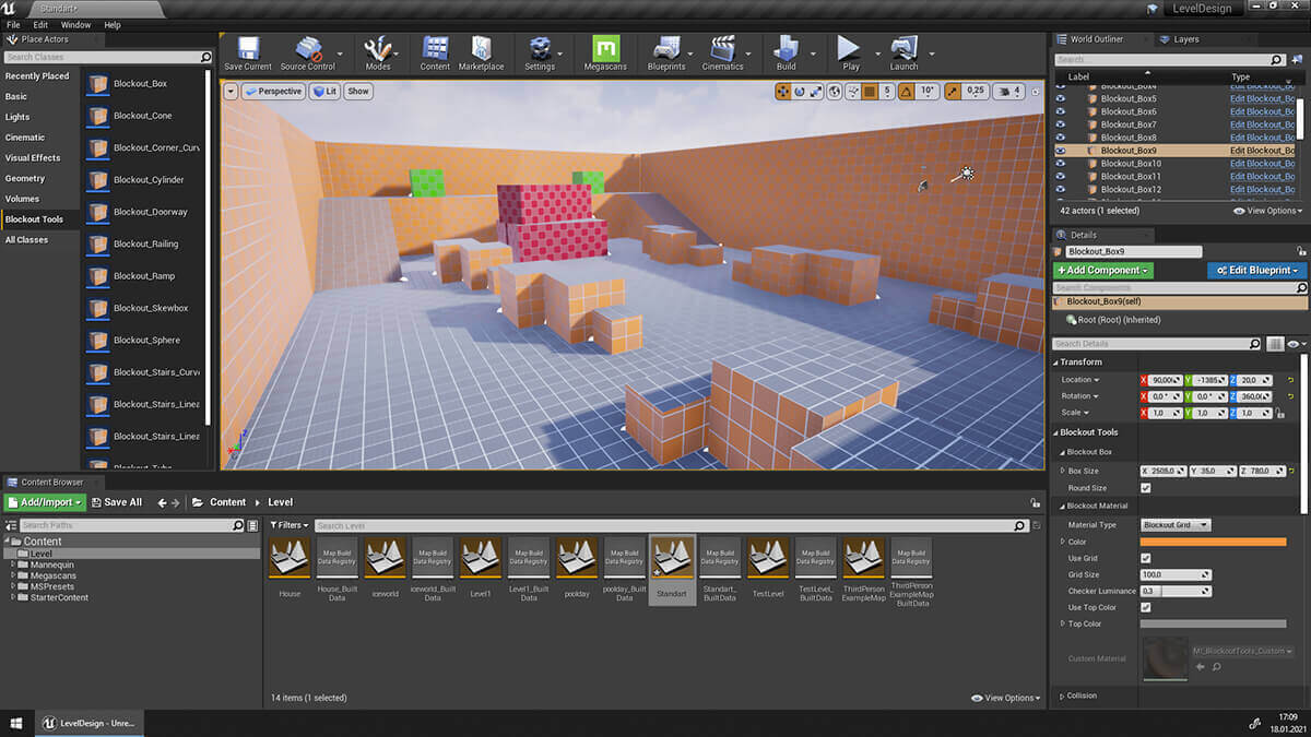Unreal Engine Level Design - Software, Design, AI & Game Development ...