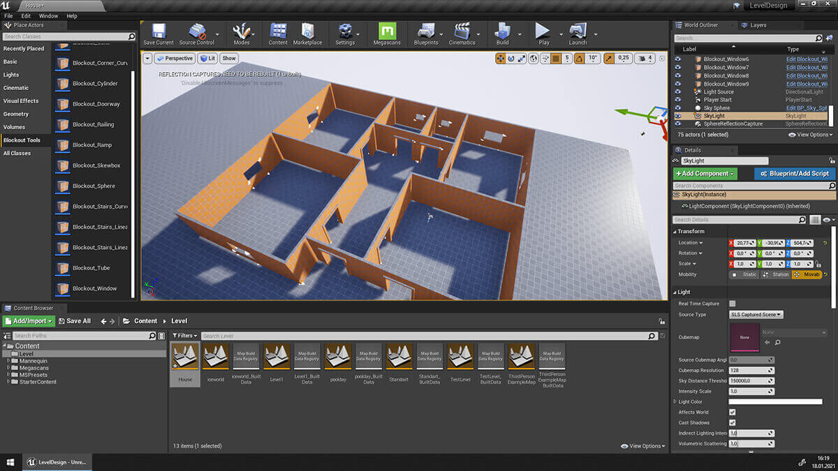 Unreal Engine Level Design - Software, Design, AI & Game Development ...