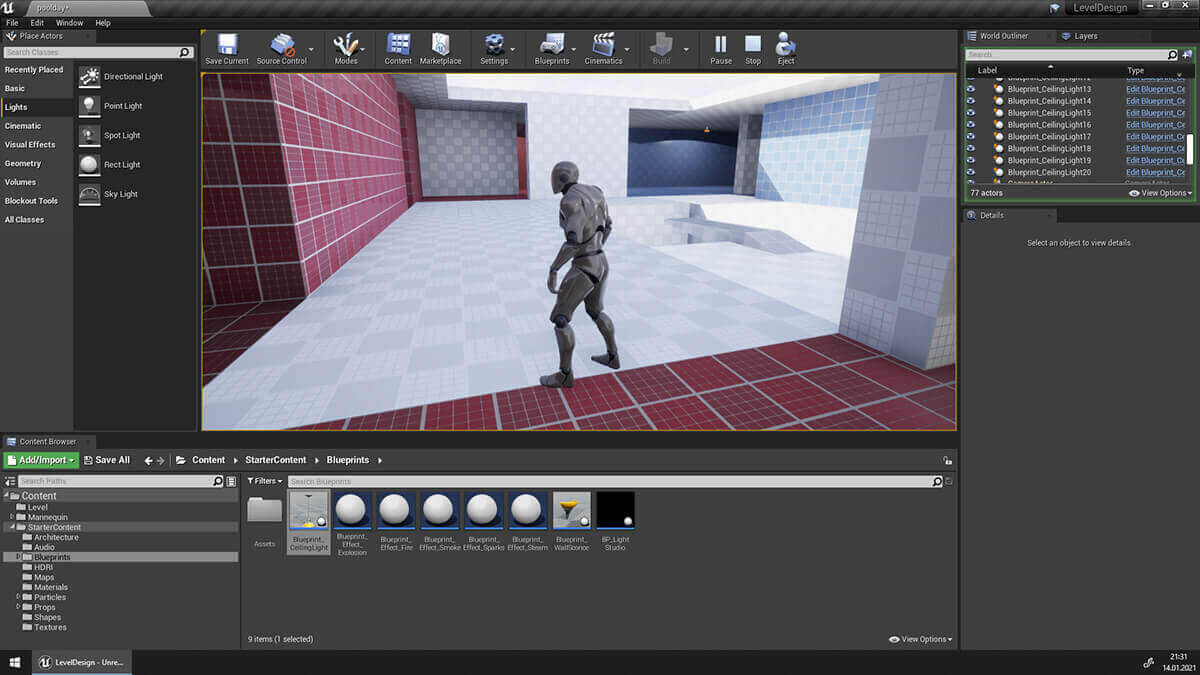 Unreal Engine Level Design - Software, Design, AI & Game Development ...